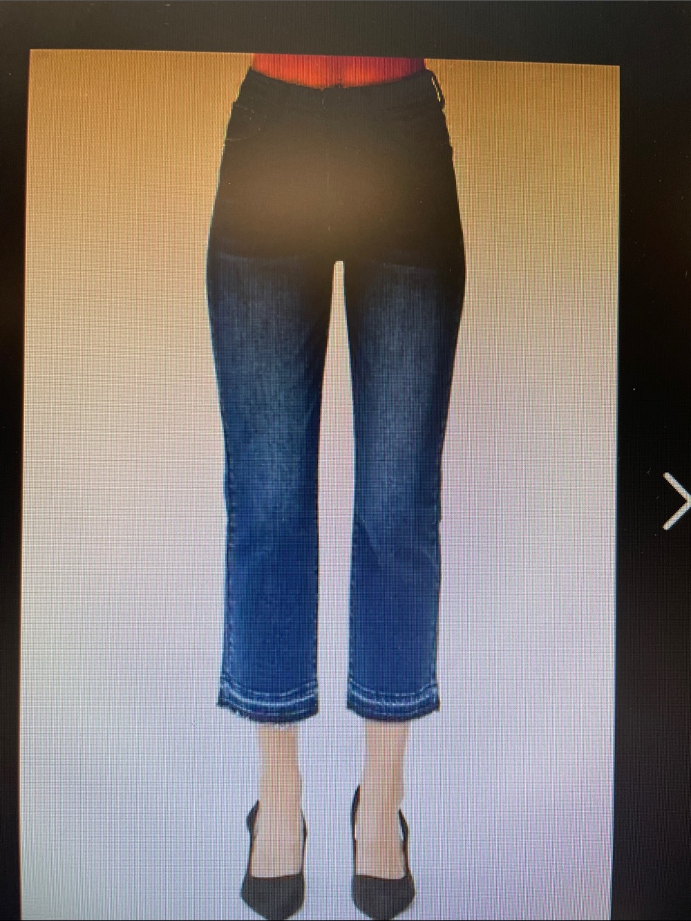 Risen high rise relaxed straight jeans